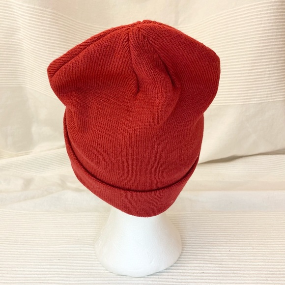 Pacific Pilsner Cuffed Beanie Toque Winter Hat Red Pac Pil Beer Cap - Picture 10 of 13
